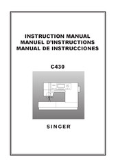 Singer C430 Manuel D'instructions