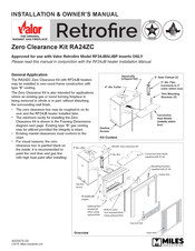 Valor Retrofire RA24ZC Directives D'installation