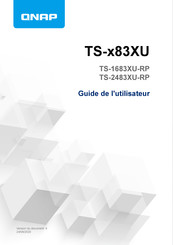 QNAP TS-83XU Série Guide De L'utilisateur