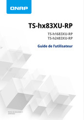 QNAP TS-h83XU-RP Serie Guide De L'utilisateur