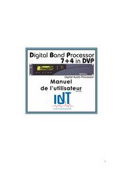 IDT DIgital Band Processor 7+4 Manuel De L'utilisateur