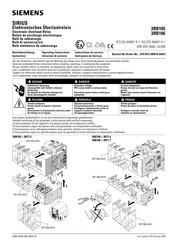 Siemens SIRIUS 3RB105 Mode D'emploi