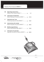 Maytronics Dolphin BASIC 1 Instructions D'opération