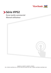 ViewSonic IFP6552-1B Manuel Utilisateur