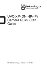 UTC Fire & Security interlogix UVC-XP4DN-HR Guide De Démarrage Rapide