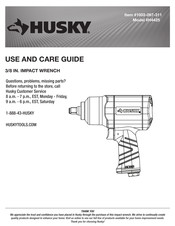 Husky H4425 Guide D'utilisation Et D'entretien