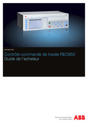 ABB REC650 Guide De L'acheteur