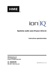HME ion IQ Instructions