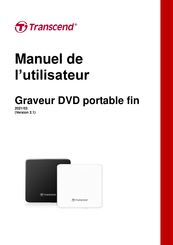 Transcend TS8XDVDS Manuel De L'utilisateur