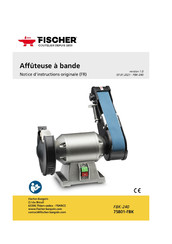 FISCHER FBK-240 Notice D'instructions