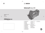 Bosch UniversalPump 18V Notice D'emploi