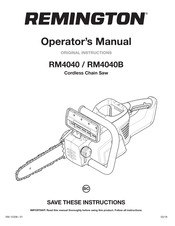 Remington RM4040B Manuel De L'utilisateur