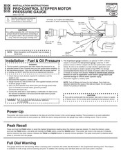 Stack ST3502 Instructions D'installation