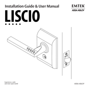 Assa Abloy EMTEK LISCIO Guide D'installation
