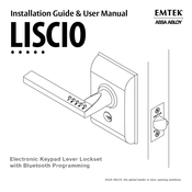 Assa Abloy EMTEK LISCIO Guide D'installation