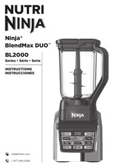 Nutri Ninja BlendMax DUO BL2000 Serie Instructions