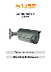 Lupus Electronics LUPUSNIGHT LE191 Manuel De L'utilisateur