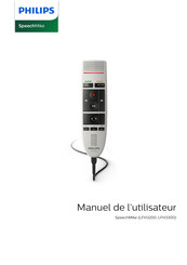 Philips SPEECHMIKE LFH3200 Manuel De L'utilisateur