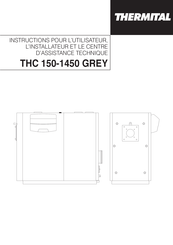 thermital THC 450 GREY Instructions Pour L'utilisateur