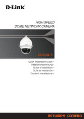 D-Link DCS-6915 Guide D'installation