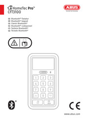 Abus HomeTec Pro CFT3100 Instructions D'utilisation