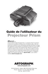 artograph Prism Guide De L'utilisateur