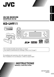 JVC KD-LH911 Manuel D'instructions