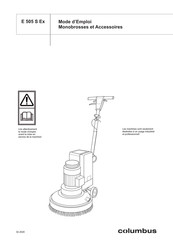 Columbus E 505 S Ex Mode D'emploi