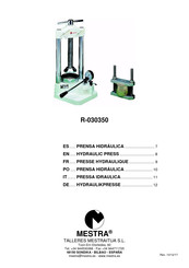 Mestra R-030350 Mode D'emploi