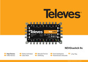 Televes NEVOswitch 9x9x16 Notice Technique
