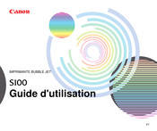 Canon PowerShot S100 Guide D'utilisation