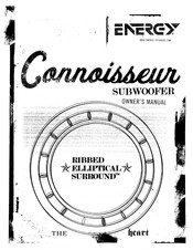 Energy ESW-C8 Manuel De L'utilisateur