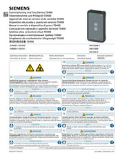 Siemens 3VW9011-0AT40 Notice D'utilisation