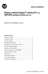 Allen-Bradley 1769-IQ6XOW4 Notice D'installation