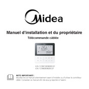 Midea KJR-120M1X6W/BGEF Manuel D'installation Et Du Propriétaire