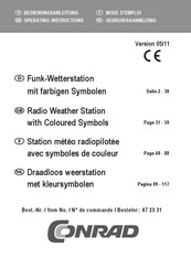 Conrad W224-7 Mode D'emploi