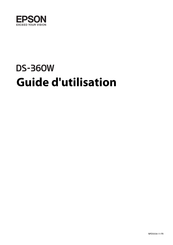 Epson DS-360W Guide D'utilisation