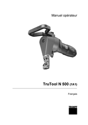 Trumpf TruTool N 500 Manuel Opérateur