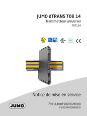 JUMO dTRANS T08 14 Notice De Mise En Service