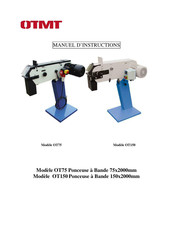 OTMT OT150 Manuel D'instructions