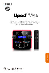 ICON Upod-Live Mode D'emploi