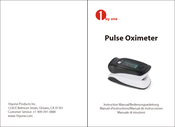 1byone Pulse Oximeter Manuel D'instructions