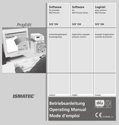 Ismatec ProgEdit SOF 104 Mode D'emploi