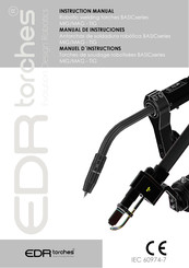 EDR torches MIG BASIC 42G-gas Manuel D'instructions