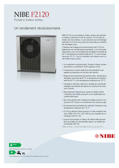 Nibe F2120 Guide D'installation