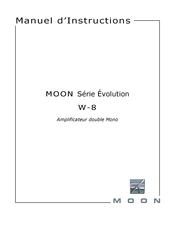 moon Evolution W-8 Manuel D'instructions