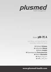 Plusmed pM-7E A Mode D'emploi