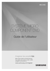 Samsung MM-J430D Guide De L'utilisateur
