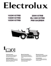 Electrolux 185H107RB Manuel D'instructions