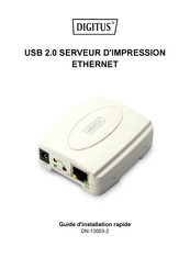 Digitus DN-13003-2 Guide D'installation Rapide